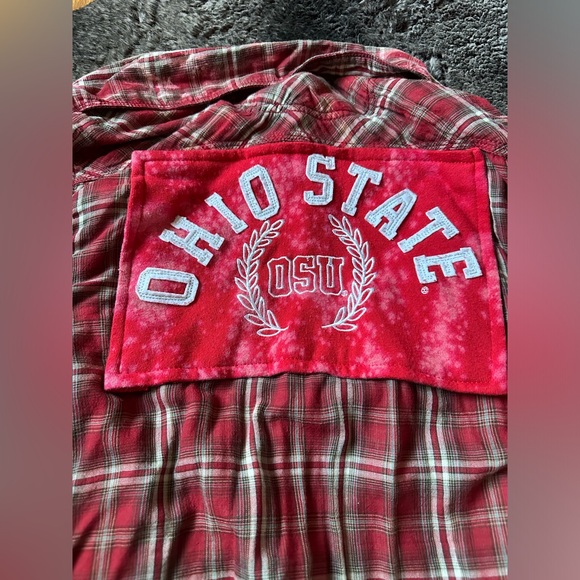 Distressed Ohio flannel shirt - Picture 5 of 6